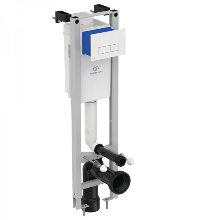 Système WC fixe Ideal Standard avec bouton 